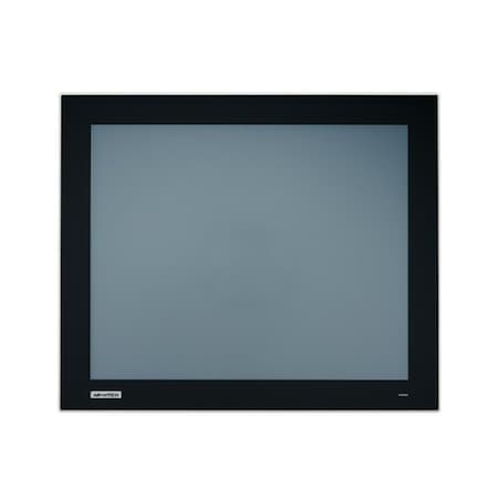 Advantech 17'' SXGA Industrial Monitor with Resistive Touch Screen 24Vdc FPM-217-R9AE